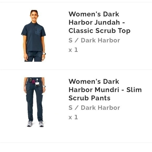 FIGS Dark
Harbor Jundah - Classic Scrub Top
Harbor Mundri - Slim
Scrub P… - Picture 9 of 16